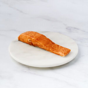 Warm gerookte Faroe Island zalm