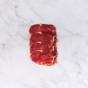 Gerookte Ribeye carpaccio