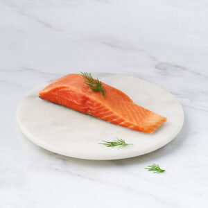 Wilde chinook koningszalm om te bakken. (diepvries) niet gerookt