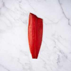 Gerookte Sockeye Zalm, hele zijde niet gesneden