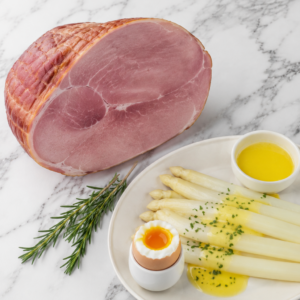 Gerookte asperge ham 1kg